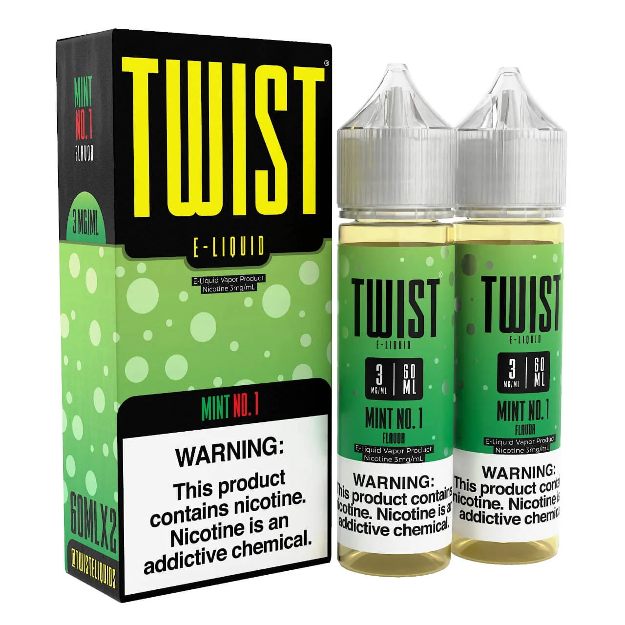 Mint No.1 120ml E-Juice | Twist E-Liquids
