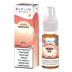 ELFBAR ELFLIQ Peach Ice Nic Salt E-Liquid