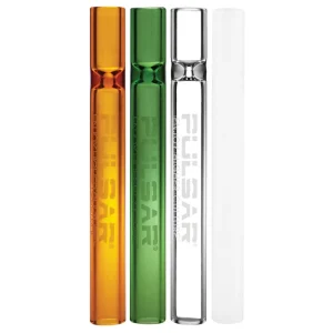 Pulsar Glass Chillum - 4"/Assorted Colors 100PC