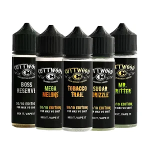 Cuttwood The Sauce Boss Vape Juice | Premium 30 ml E-Liquid Salts| CA, TX, ID, MT