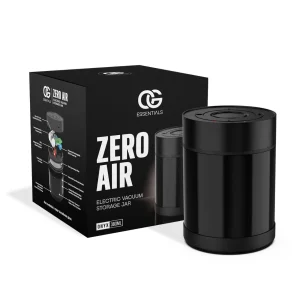 Zero Air Electronic Vacuum Stash Jar | Onyx