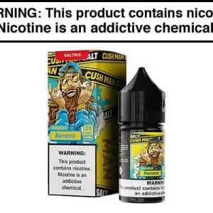 CUSHMAN BANANA BY NASTY JUICE SALT 30ML