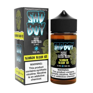 Iced FruitLine Rainbow Blood Ice Synthetic Nicotine 100ml E-Juice | SadBoy