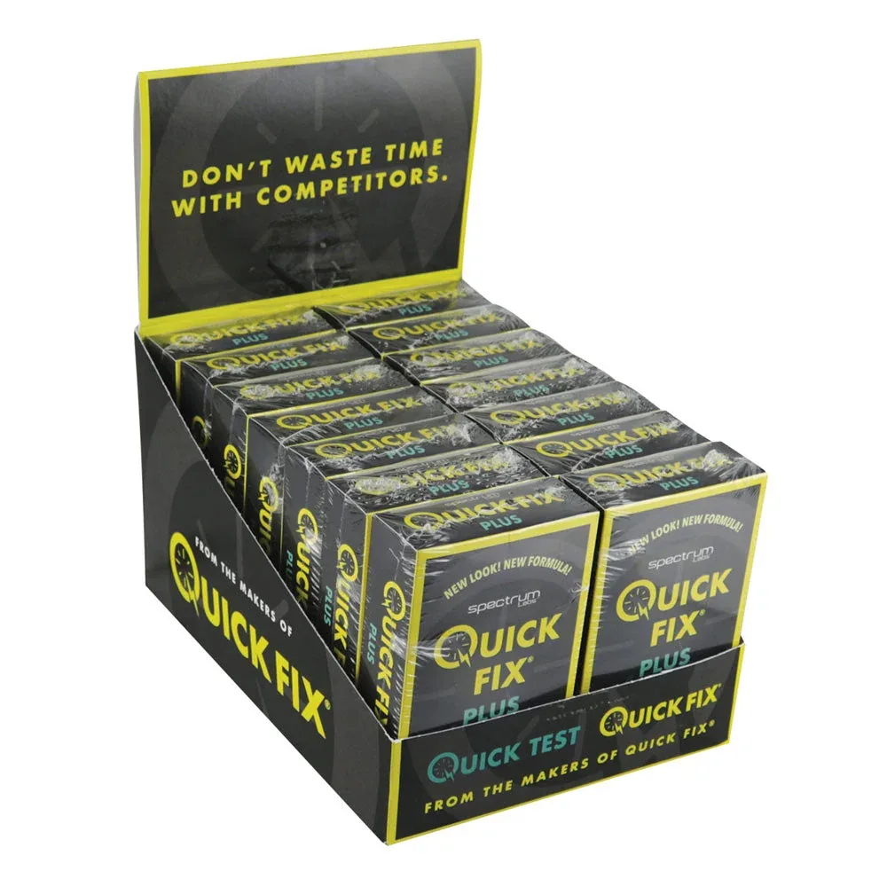 Quick Fix Synthetic Plus Fetish Urine - 3oz - 14PC DISPLAY