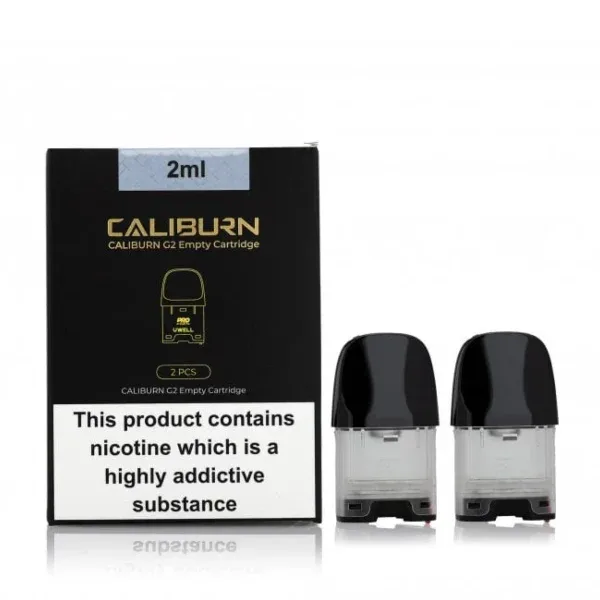 Uwell Caliburn G2 Replacement Pod Cartridge 2PCS 2ml (No Coils Included)