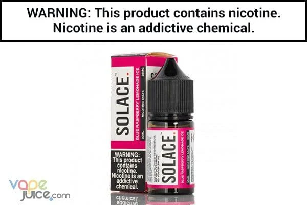 BLUE RASPBERRY LEMONADE ICE BY SOLACE NICOTINE SALT 30ML
