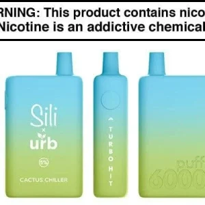 SILI X URB DISPOSABLE VAPE – 6000 PUFFS