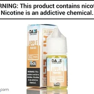 REDS PEACH APPLE ICED BY 7 DAZE SYNTHETIC SALT 30ML