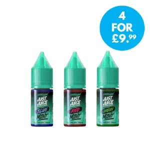 Just Juice Mint Nic Salt 20mg (2%) 10ml E-Liquid