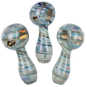Tranquil Terra Glass Spoon Pipe - 3.25" / Colors Vary