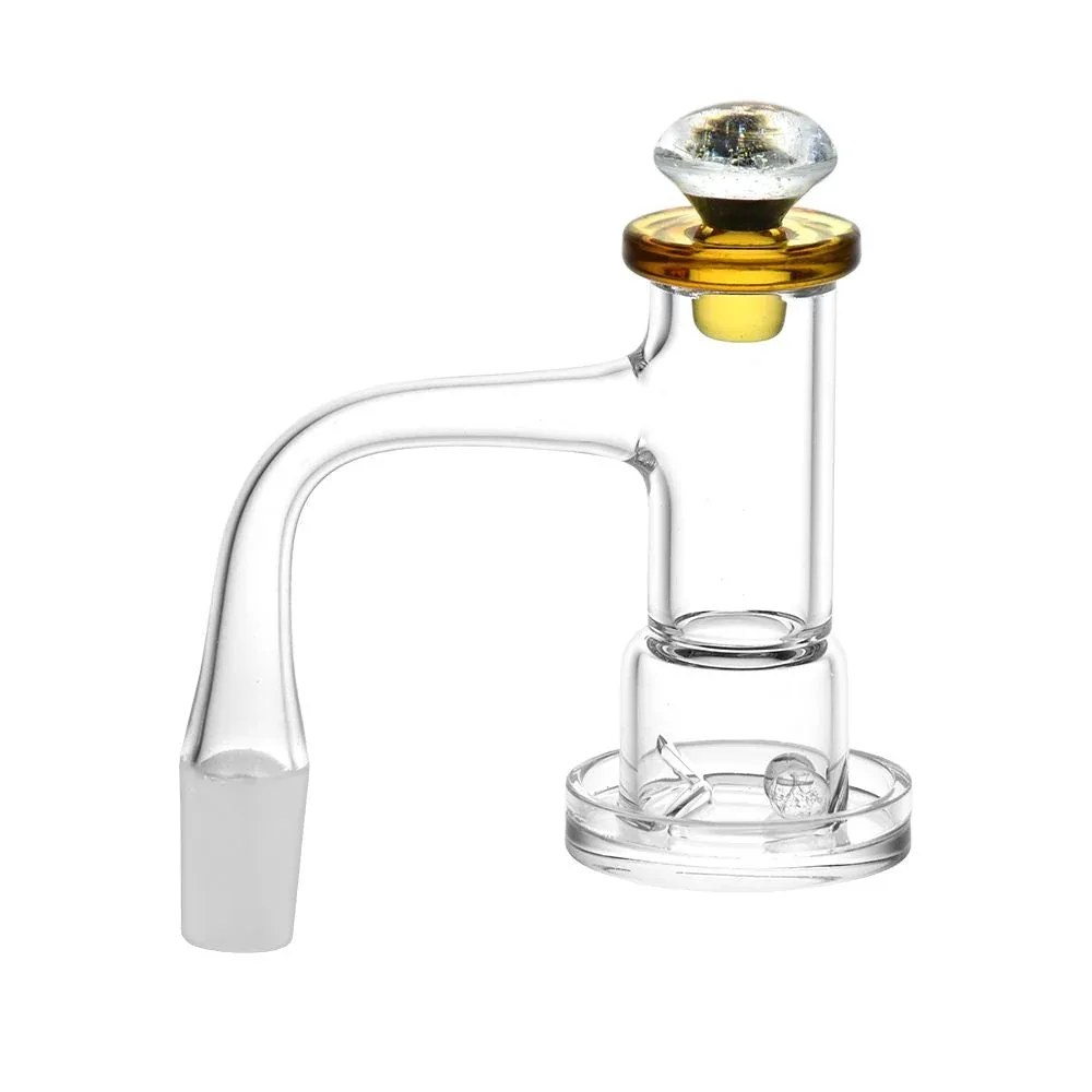 No Weld Quartz Banger Set W/ Dichro Cap & Dichro Beads - Image 2