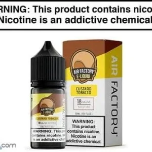 CUSTARD TOBACCO BY AIR FACTORY SALT 30ML