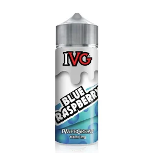 IVG Blue Raspberry Ice E-Liquid Shortfill