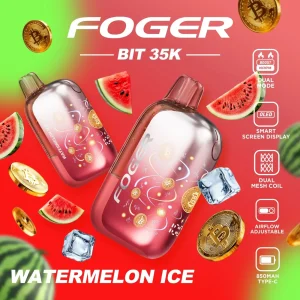 Foger Bit 35K Disposable Vape (5%, 35000 Puffs) - Watermelon Ice