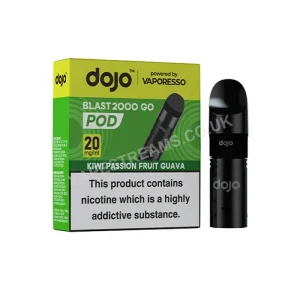 Dojo Blast 2000 Go Kiwi Passion Fruit Guava Prefilled Pod