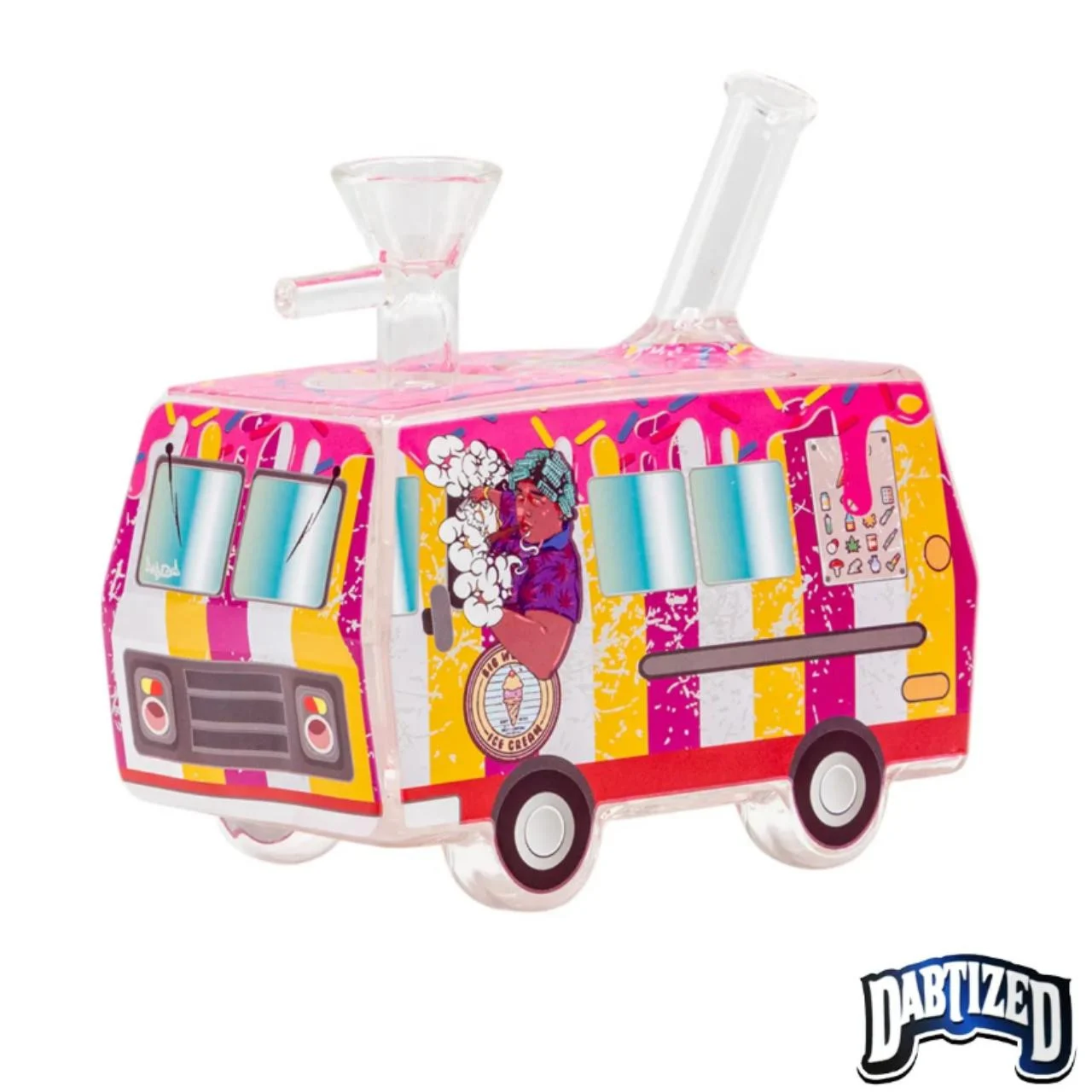 Toon Van Water Pipe With Led