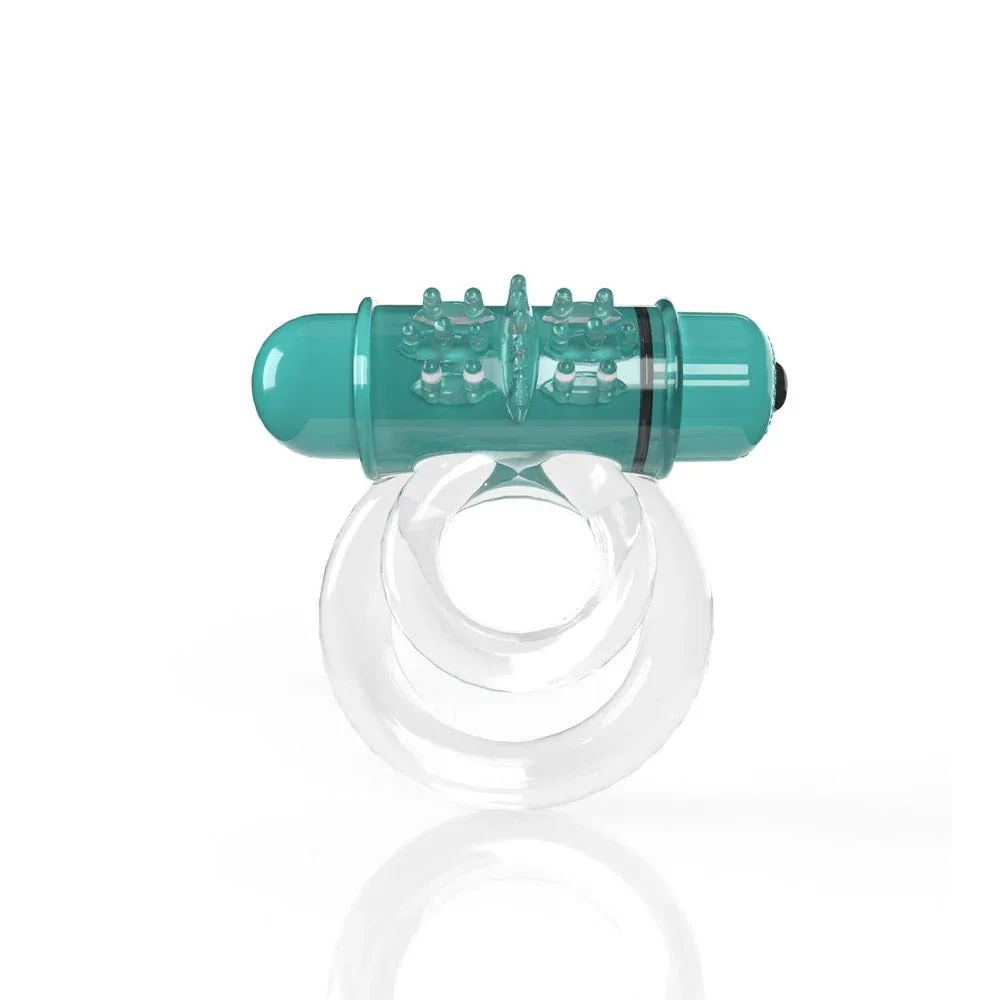 Screaming O 4T DoubleO 6 Vibrating Double Cockring Kiwi - Image 2