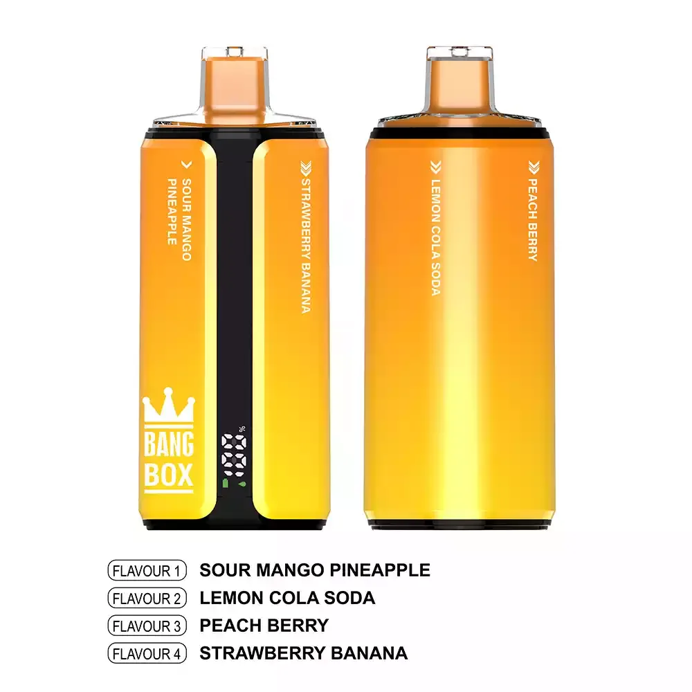 BANG BOX 160000 Puffs Disposable Vapes 160K Wholesale Bulk Buy 4 tastes Smart Digital Screen - Image 2