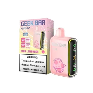 Geek Bar Pulse 15000 Disposable Vape (5%, 15000 Puffs) - Pink Lemonade'