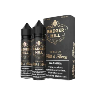 Milk & Honey Tobacco 120ml E-Juice | Badger Hill Reserve