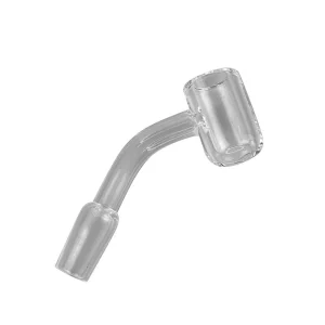 Flat Top Quartz Banger Male Joint Nail - 14mm & 45 Degree