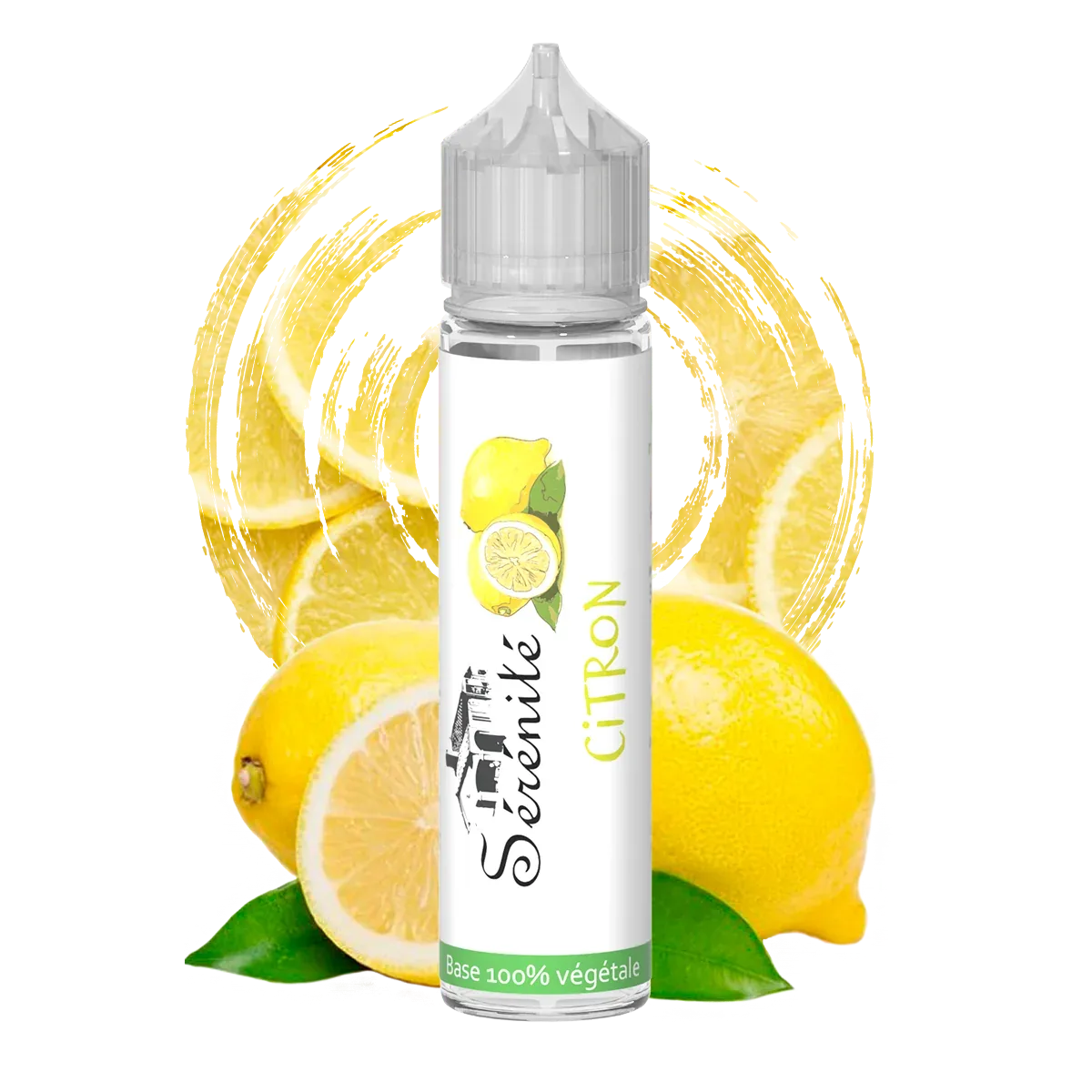 Sérénité Citron shake and vape e-liquid