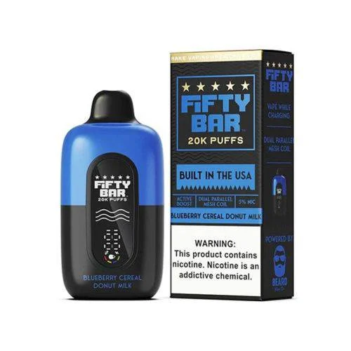 Fifty Bar V2 20K Disposable Vape Device - 1PC - Image 2