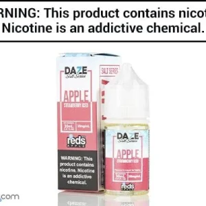 REDS STRAWBERRY APPLE ICED BY 7 DAZE SYNTHETIC SALT 30ML