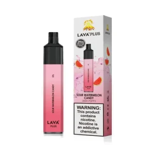 Lava Plus 2600 Puffs Disposable - Sour Watermelon Candy