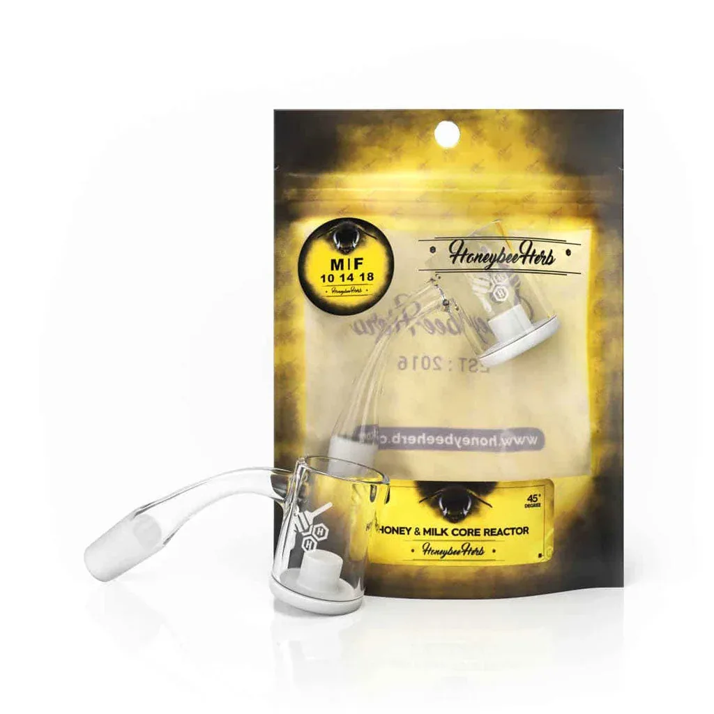 Honey & Milk Core Reactor Quartz Banger - 45° Degree | YL - Image 2