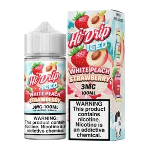 Hi Drip - Iced White Peach Strawberry 100ml
