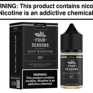 CVT BY FOUR SEASONS BLACK LABEL SALTS 30ML