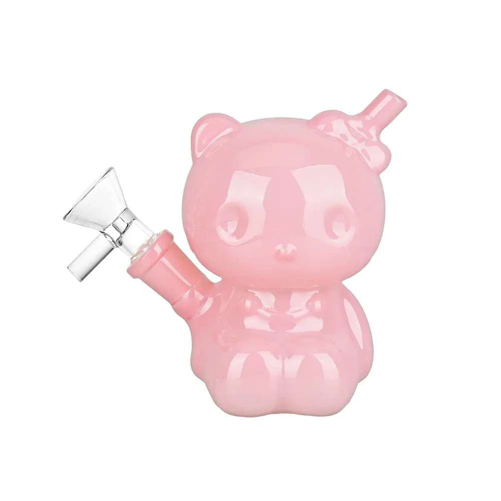 Hello Kitty Glass Water Pipe - 4" / 14mm F - Image 2