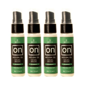 Sensuva ON Arousal Gel Spearmint 4-Pack 1 oz.