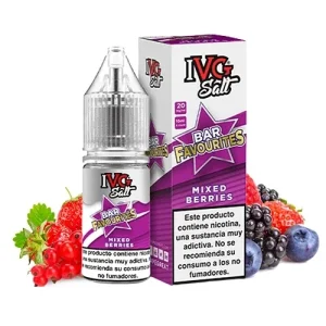 Mixed Berries Nic Salt E‑Liquid 10ml – IVG Bar Favourites