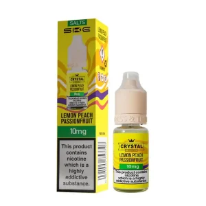 SKE Crystal Lemon Peach Passionfruit Nic Salt E-liquid