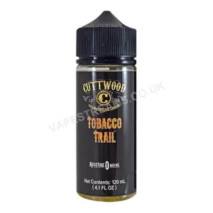Tobacco Trail E-Liquid Shortfill by Cuttwood