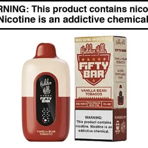 HIDDEN HILLS X FIFTY BAR 20K DISPOSABLE VAPE – 20,000 PUFFS