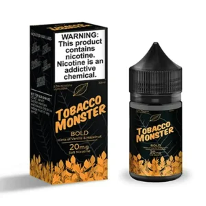 Tobacco Bold Salt 30ml E-Juice | Jam Monster