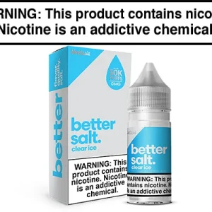 CLEAR ICE BY VAPETASIA BETTER SALT 30ML
