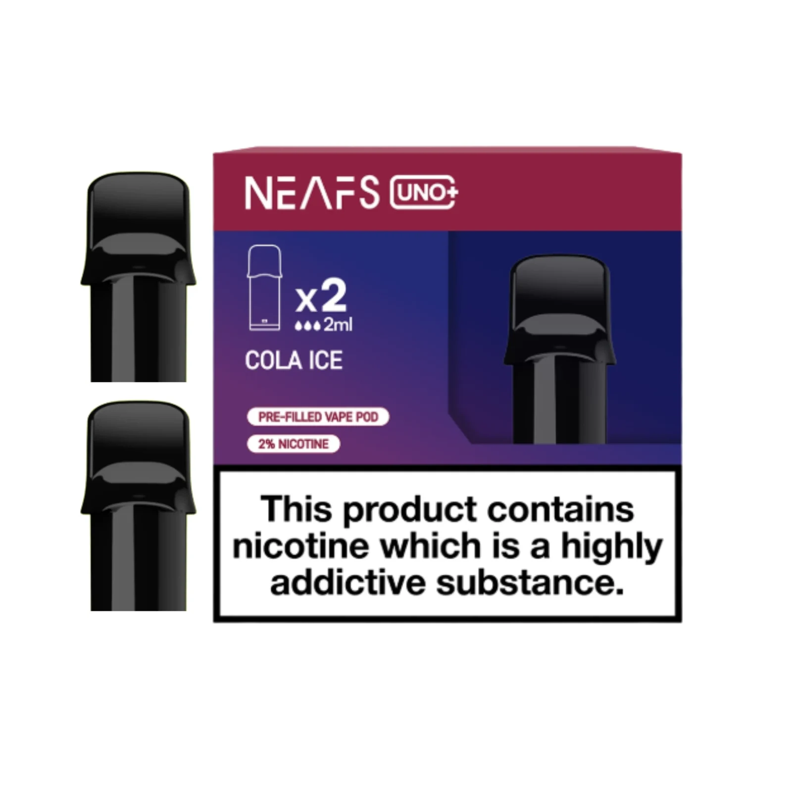 NEAFS Uno+ Prefilled Replacement Pods – O Beach Exclusive
