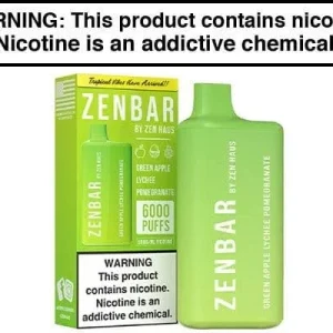 ZEN BAR DISPOSABLE VAPE – 6000 PUFFS