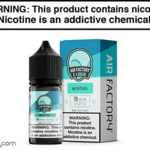 MENTHOL BY AIR FACTORY SALT 30ML