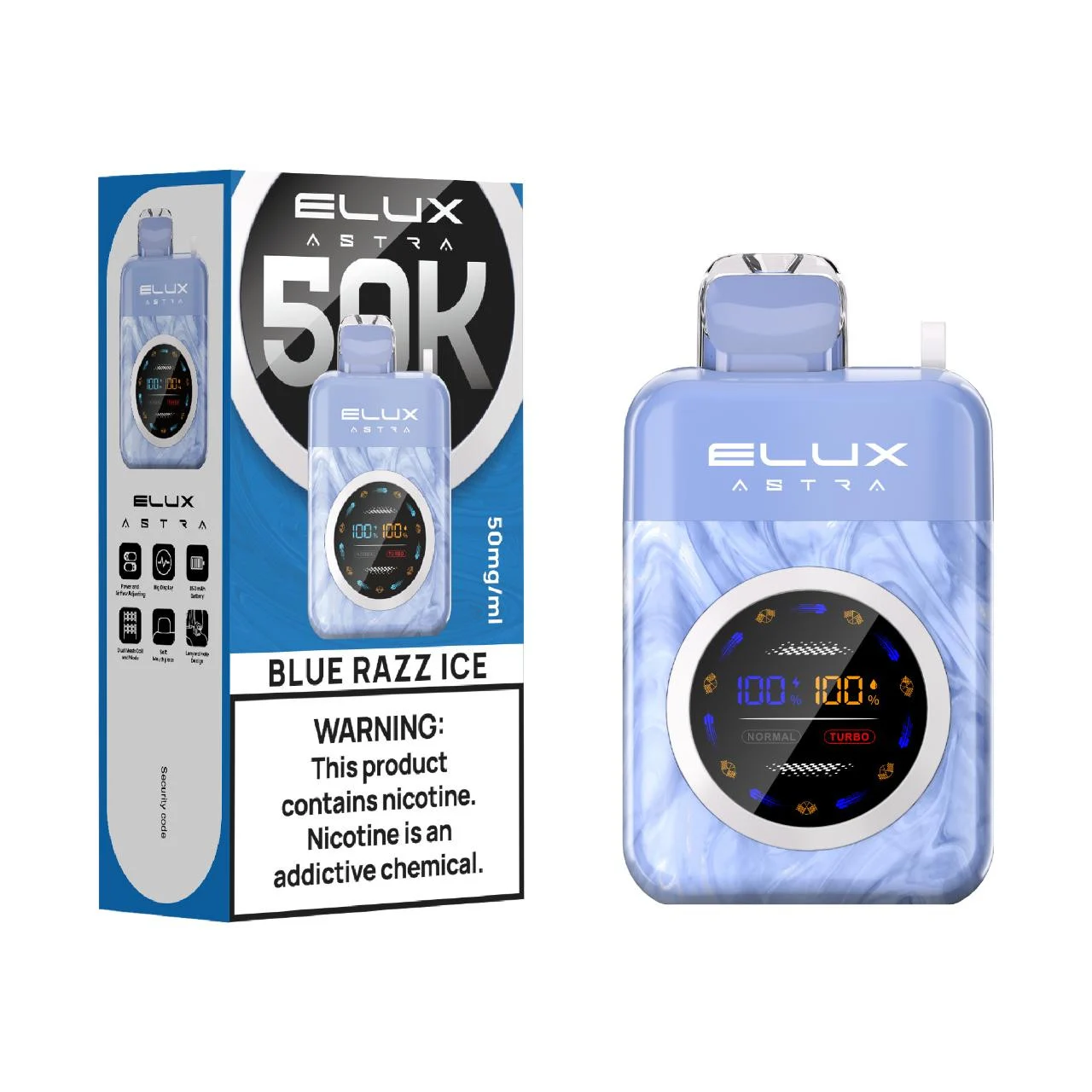 Elux Astra Disposable | 50K Puffs
