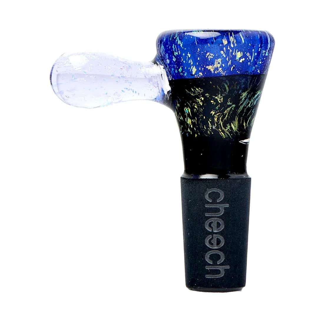 Cheech Glass 2" Transparent Dichro Glass Bowl - Image 2