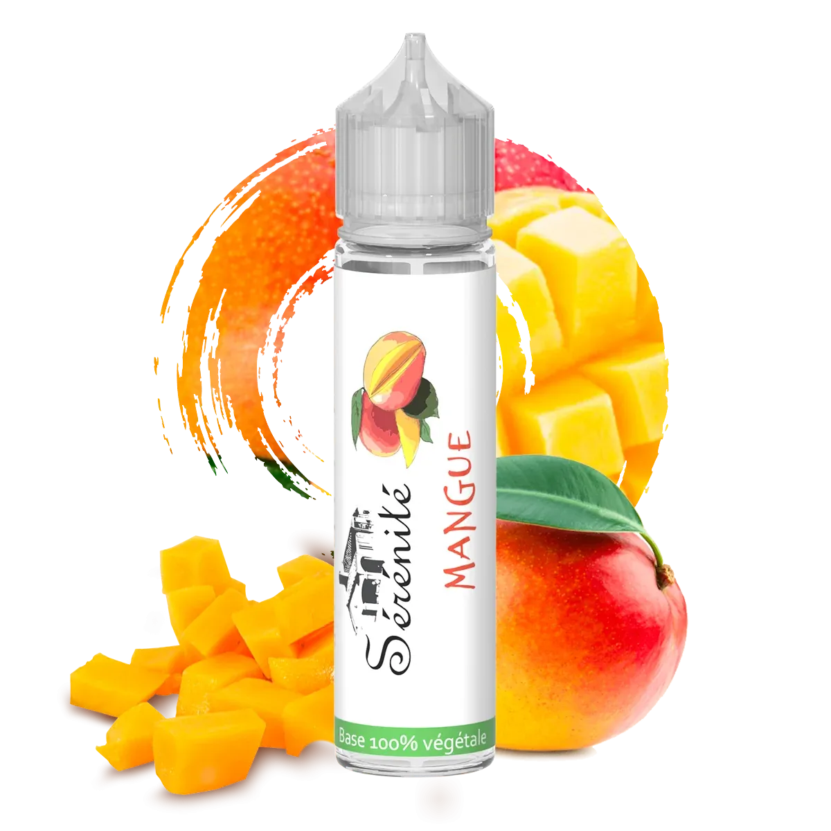 Sérénité Mangue shake and vape e-liquid