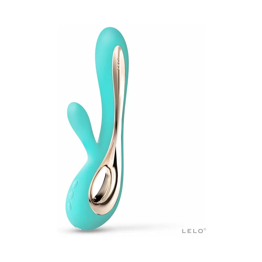 LELO SORAYA 2 Rechargeable Rabbit Vibrator Aqua - Image 2