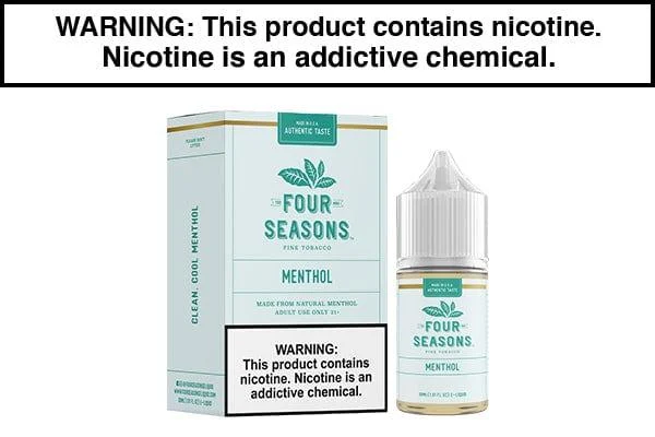 MENTHOL BY FOUR SEASONS 30ML/60ML - Image 2