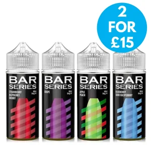 0mg Bar Series 100ml Shortfill (70VG/30PG)