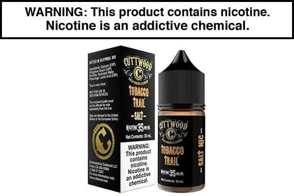 TOBACCO TRAIL BY CUTTWOOD SALT 30ML